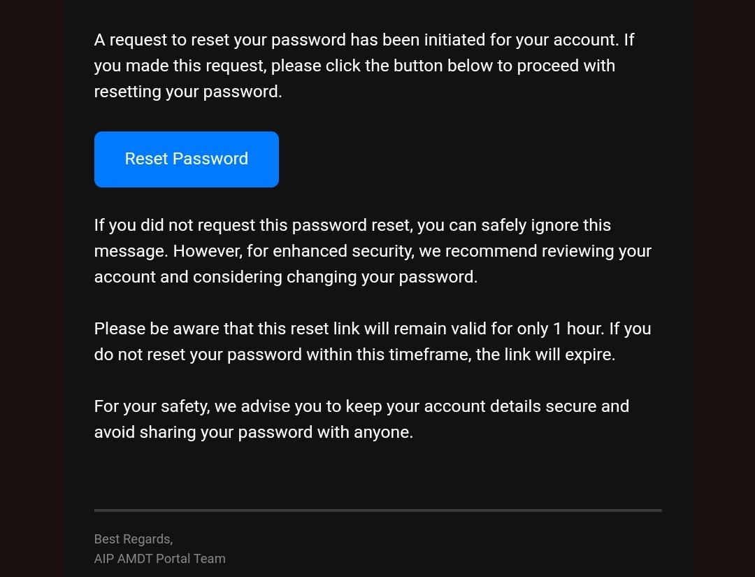 &#39;password link email&#39;