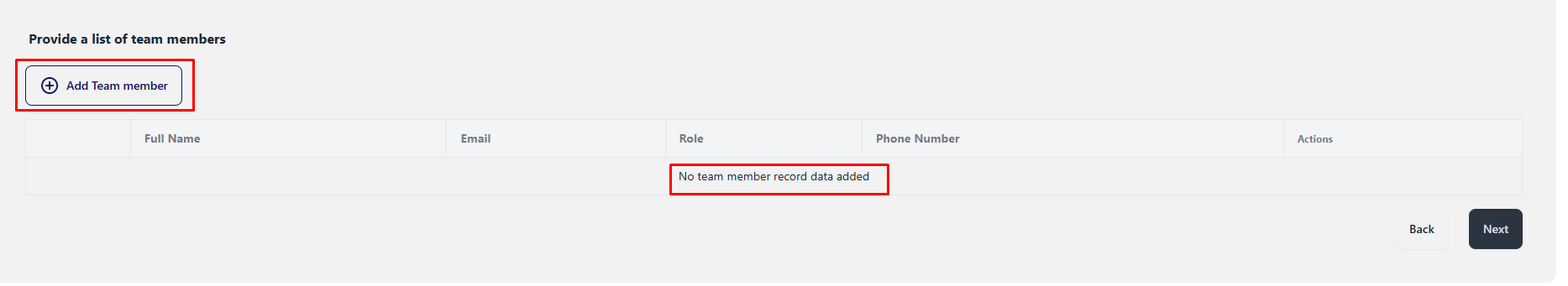 contract service team member